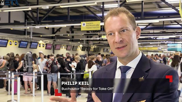 SAT1 Philip Keil Interview System Billigflieger